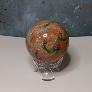 Unique Ocean Jasper Sphere